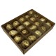 Wachteleier 20er-Box 3cm natur-gold