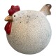 Huhn -Cutie- Keramik 15cm hellbraun