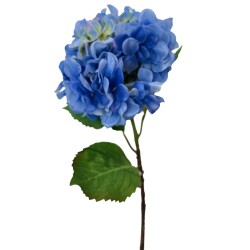 Kunstblume -Hydrangea- 55cm blau