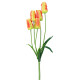 Kunstblume Tulpe 58cm gelb-orange