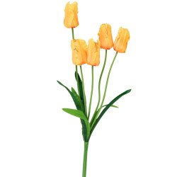 Kunstblume Tulpe 58cm gelb