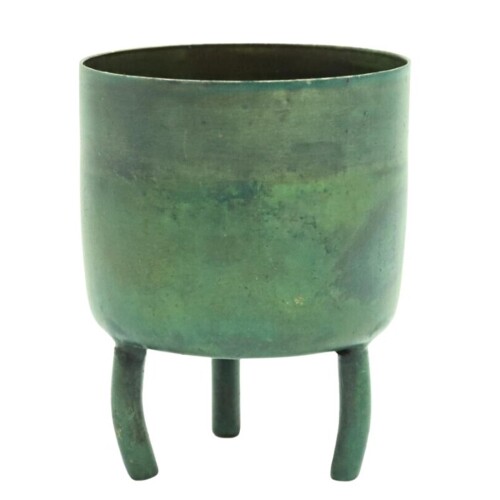 Teelichhalter -Dobra- Metall 8x6cm bronze-mix