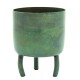 Teelichhalter -Dobra- Metall 8x6cm bronze-mix