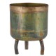 Teelichhalter -Dobra- Metall 12x10cm bronze-mix