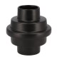 Vase -Stairs- Keramik 15cm schwarz