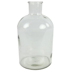 Vase -Dena- Glas 31x17cm transparent