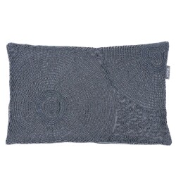 Kissen -Lot- Baumwolle 30x50cm grau