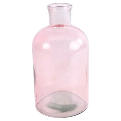 Vase -Chany- Glas 27x14cm rosa