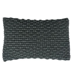 Kissen -Lot- Baumwolle 35x55cm grau