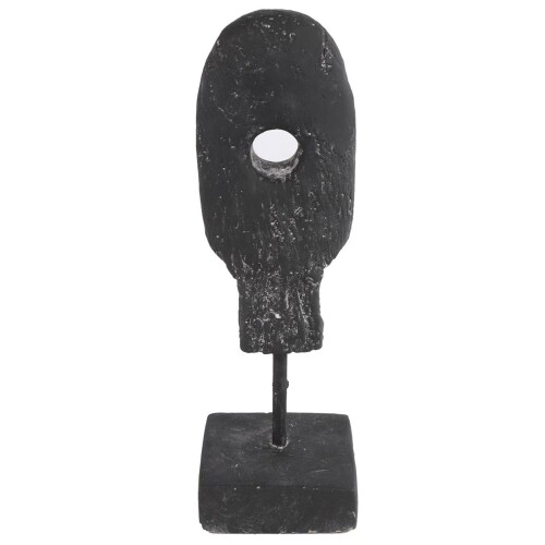 Skulptur -Moroa- Zement 30cm anthrazit