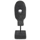 Skulptur -Moroa- Zement 30cm anthrazit
