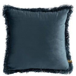 Kissen -Nous- Polyester 45x45cm blau