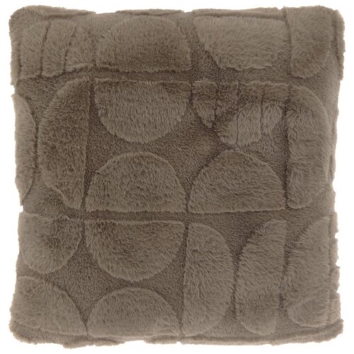 Kissen -Milan- Polyester 45cm taupe