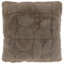 Kissen -Milan- Polyester 45cm taupe