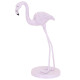 Flamingo Dekofigur Polyresin 19cm lila