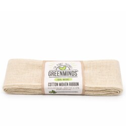 Dekoband Baumwolle 2m natur