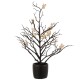 Kunstbaum -Deluxe- 43cm schwarz-gold