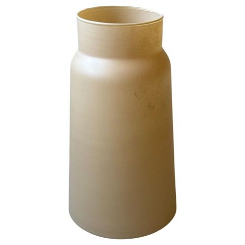 Vase -Atlas- Glas 25x15cm sand