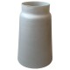 Vase -Atlas- Glas 30x19cm grau