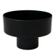 Kerzenhalter -Percy M- Metall 5x7cm schwarz