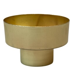 Kerzenhalter -Percy L- Metall 5x7cm gold