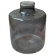 Vase -Willow- Glas 23x19cm grau