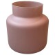 Vase -Gigi- Glas 20x19cm rosa