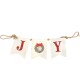 Girlande -Joy- Metall 27x90cm weiss