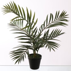 Kunstpflanze -Areca Palm- 55cm grün
