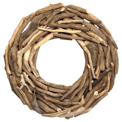 Kranz Treibholz 50cm natur