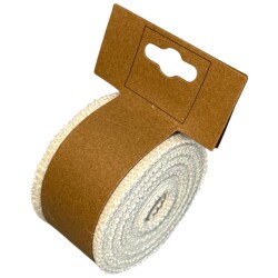 Dekoband Jute 5m Rolle creme