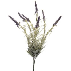 Kunstblume -Lavendel Busch- 44cm lila