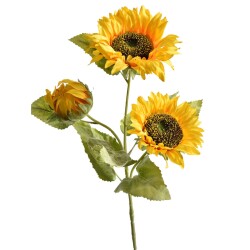 Kunstblume -Sonnenblume- 67cm gelb