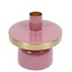 Kerzenleuchter Madras Metall 10cm rosa