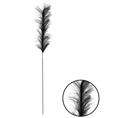 Kunstzweig -Feder Ast- 112cm schwarz