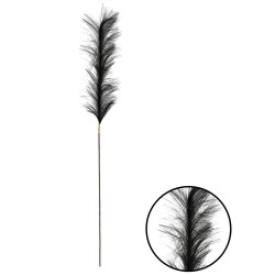 Kunstzweig -Feder Ast- 112cm schwarz
