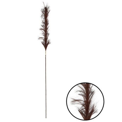Kunstzweig -Feder Ast- 112cm braun