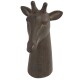 Skulptur Mokambo Keramik 28cm braun