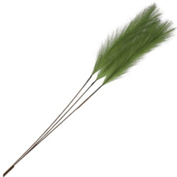 Kunstzweig -Federn- 130cm grün