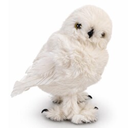 Eule Dekofigur Polyester 22cm weiss