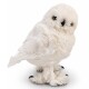 Eule Dekofigur Polyester 22cm weiss