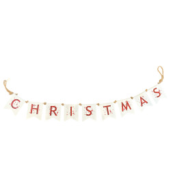 Girlande -Merry Christmas- Metall 3m