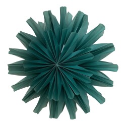 Flower Foldy Dekohänger Papier 50cm türkis