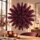 Flower Foldy Dekohänger Papier 60cm purple
