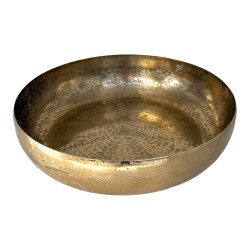 Schale Harva Metall 30cm gold