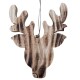 Rentierkopf Hängend Holz 15cm natur