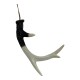Geweih Dekohänger 22cm natur