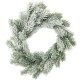Kranz Tanne Frosty Kunststoff 35cm grün