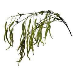 Amaranthus Kunstblume Zweig 126cm grün