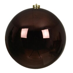 Baumkugel Kunststoff 20cm trueffelschwarz